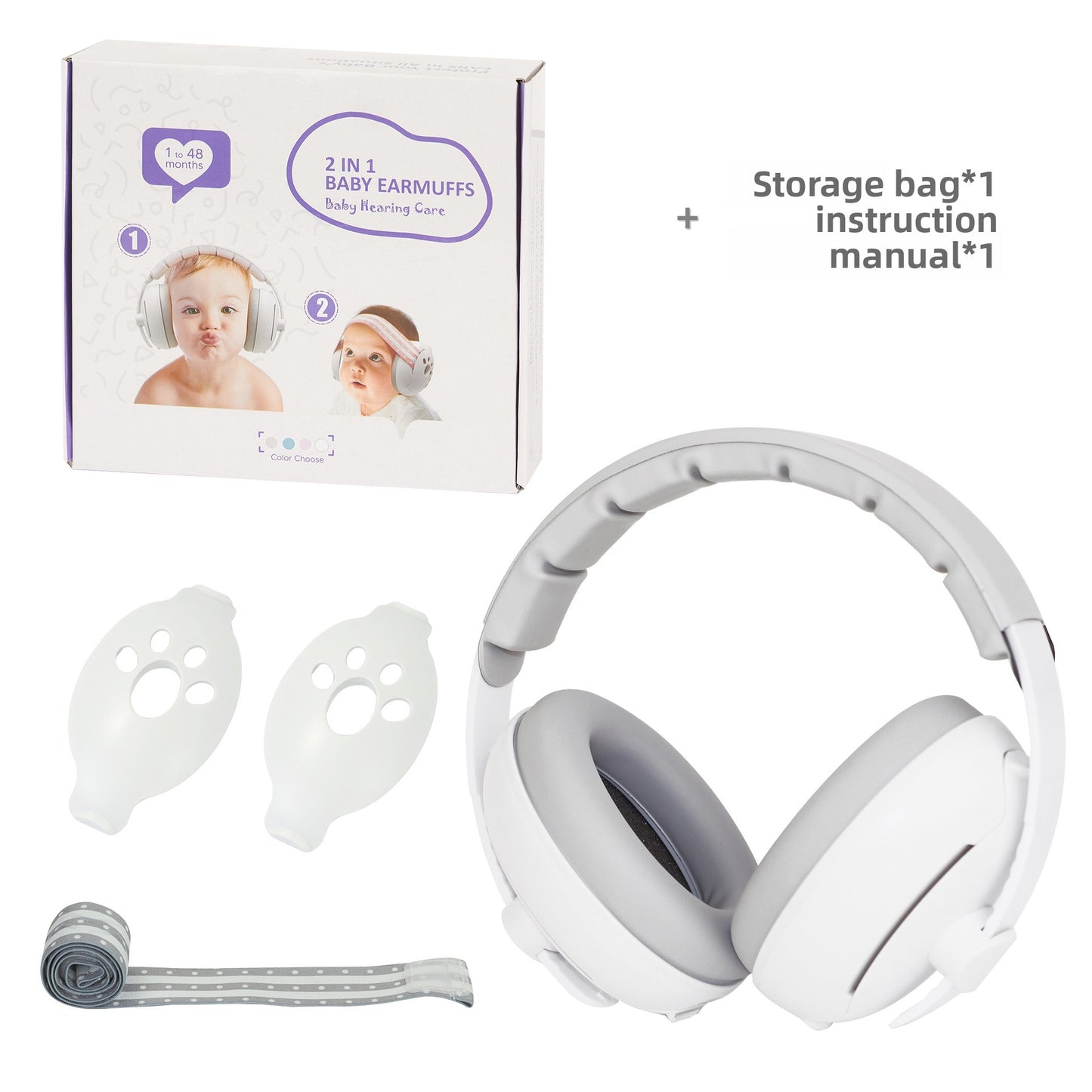 Baby Noise Reduction Earmuffs - Nidoozi