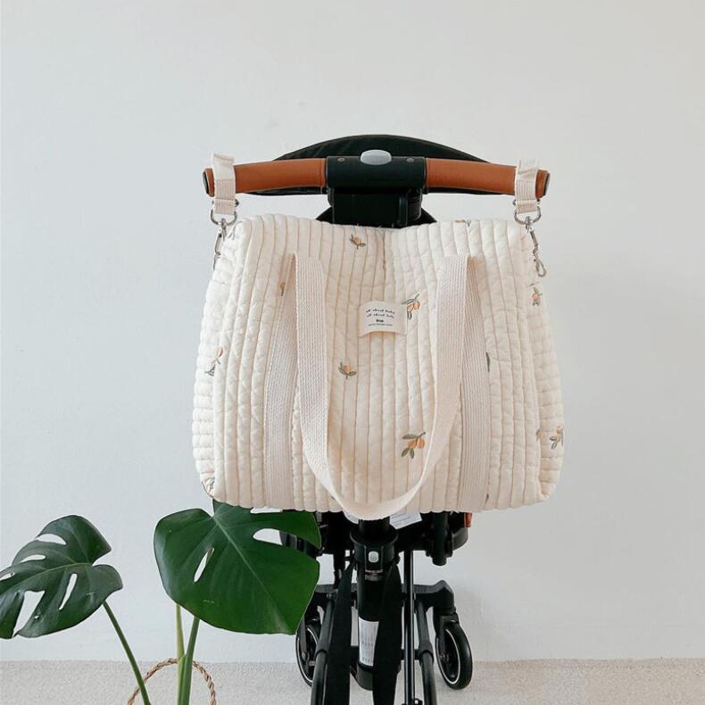 Embroidered Mommy Tote - Nidoozi