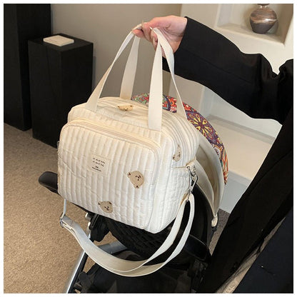 Embroidered Large - Capacity Mummy Bag - Nidoozi