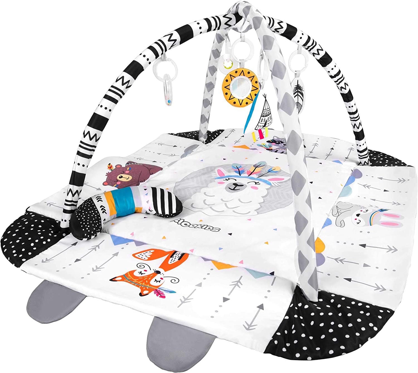Children's tent crawling mat