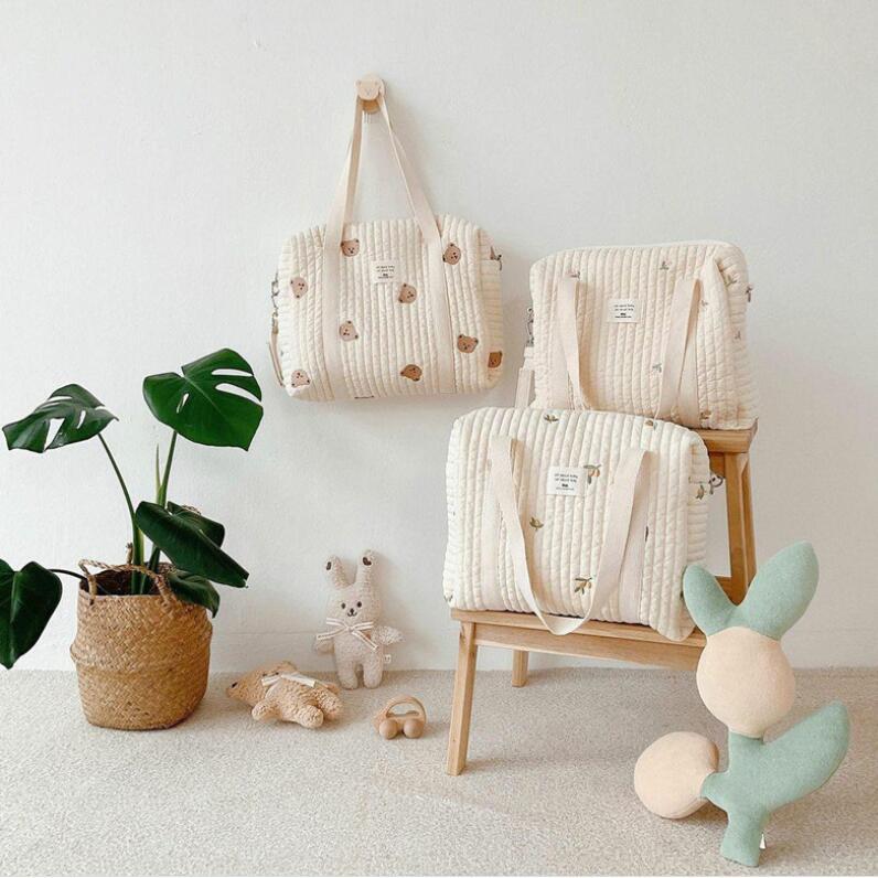 Embroidered Mommy Tote - Nidoozi