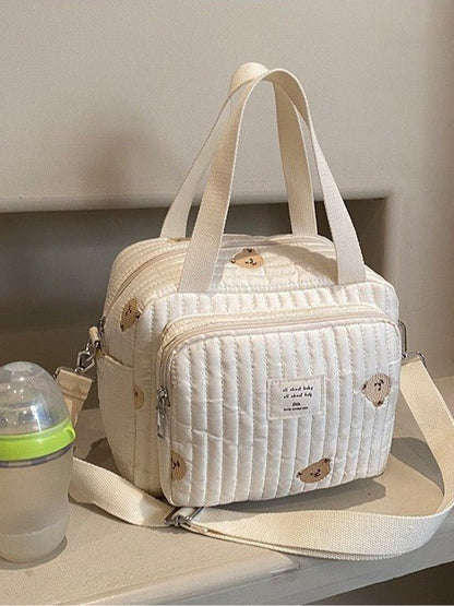 Embroidered Large - Capacity Mummy Bag - Nidoozi