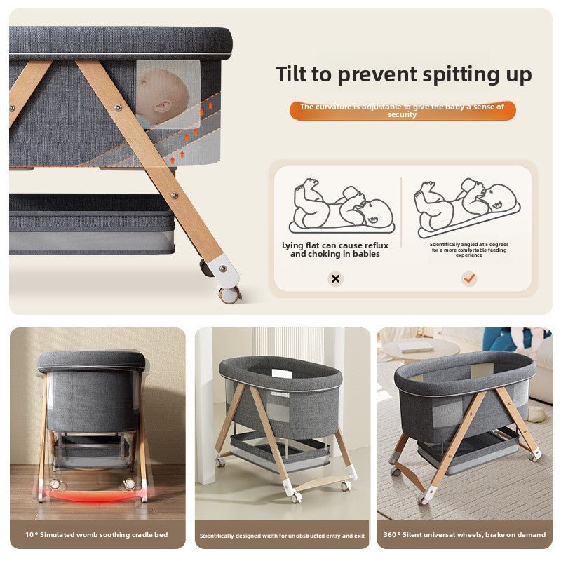Baby Foldable Bed - Nidoozi