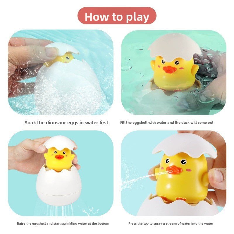 Bathroom Water - Splashing Dinosaur Eggs - Nidoozi