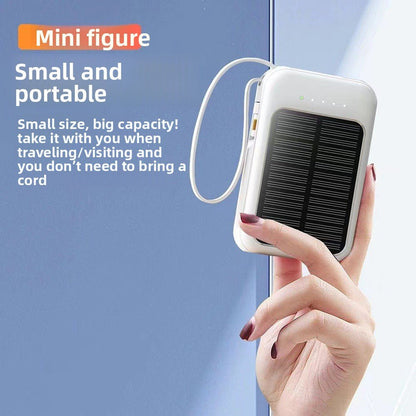 Compact Mobile Power Supply With Cable - Nidoozi