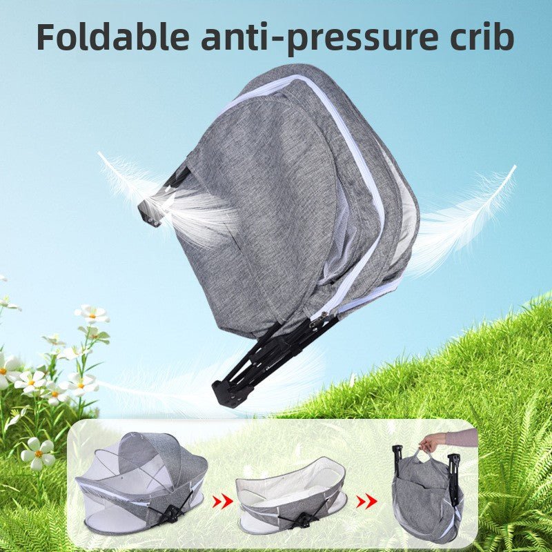 Foldable Sunshade Travel Bed - Nidoozi